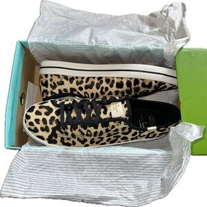 Kate Spade Leopard Print Sneakers